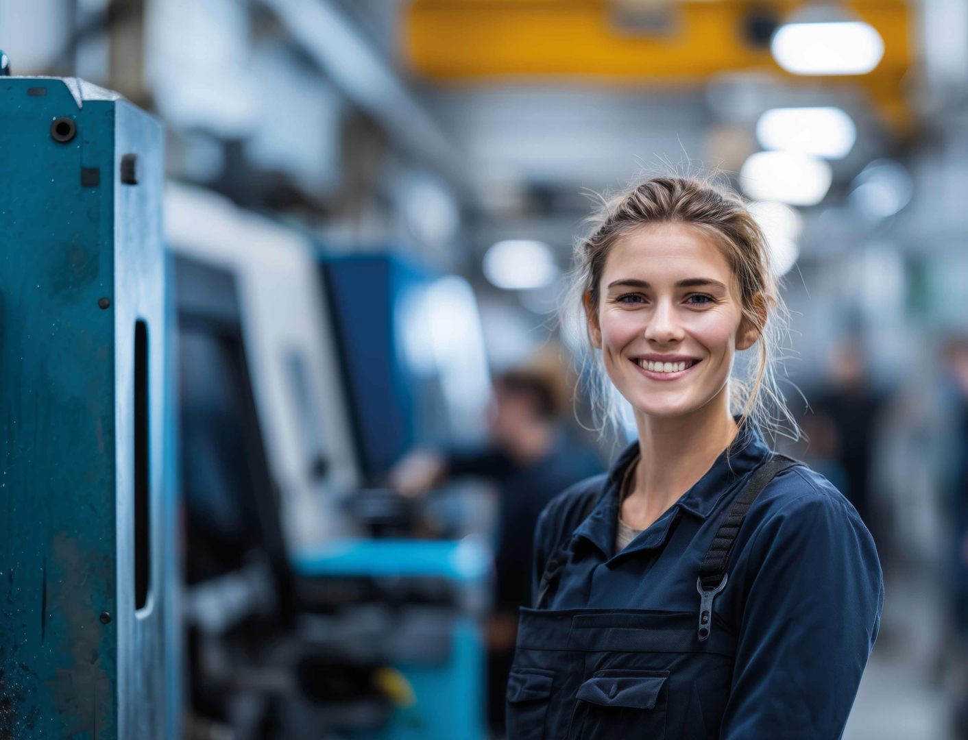 Verspaner op het werk